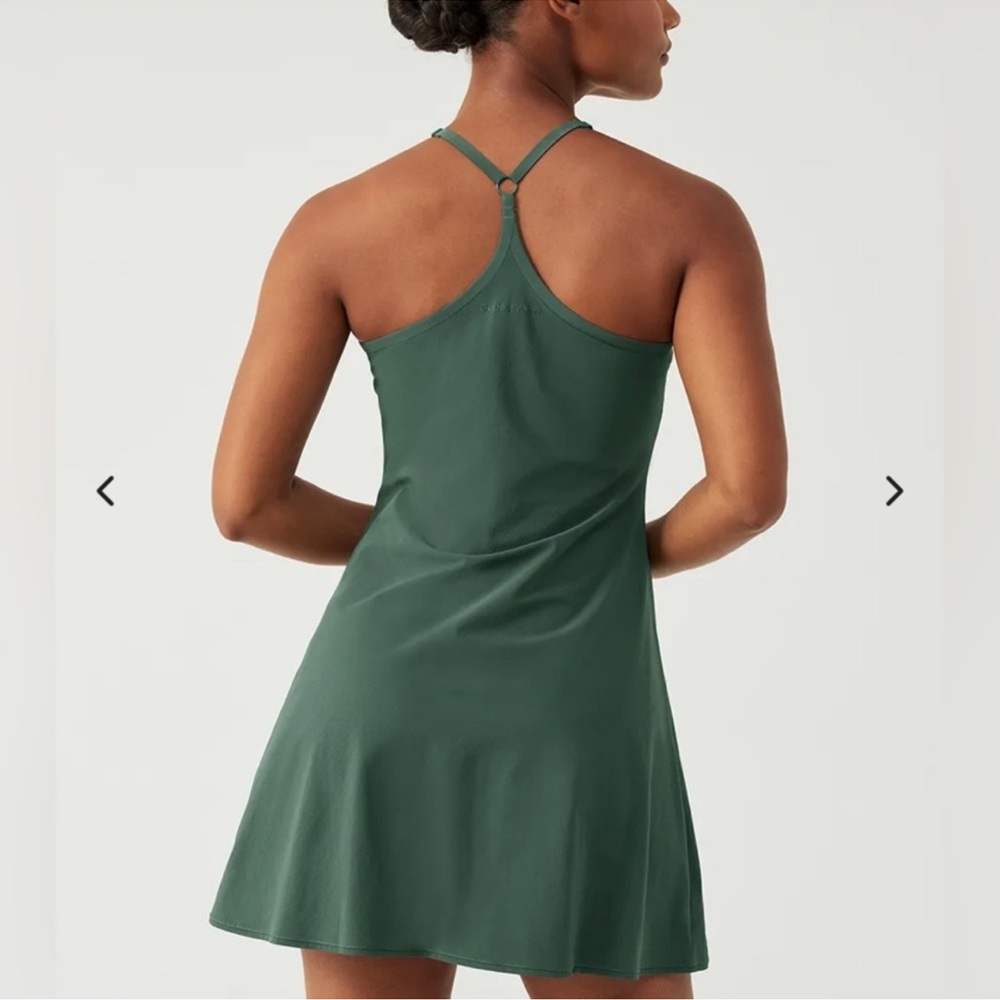 Outdoor Voices Exercise Dress Green/Evergreen XXS - Picture 3 of 13